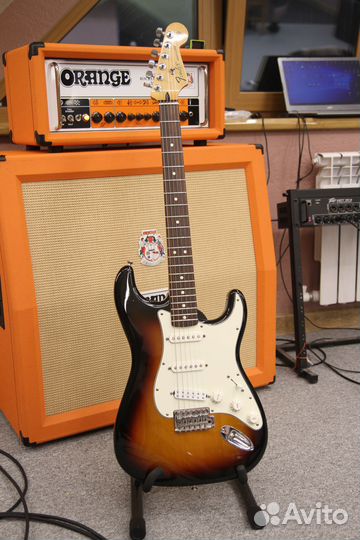 Fender stratocaster standard MIM Mexico Мексика