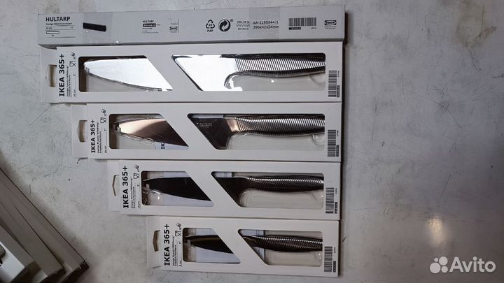 Набор ножей IKEA + магнит