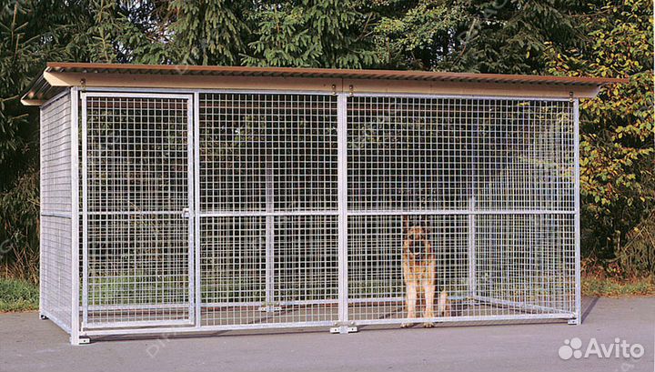 Сетка на вольеры для собак