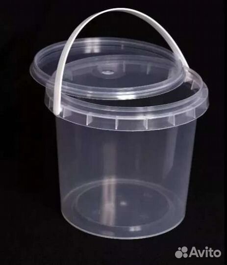 Набор вёдер 1л/100шт