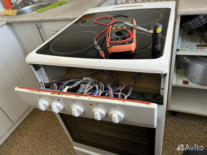 Ремонт электроплит, варочных панелей, духовок