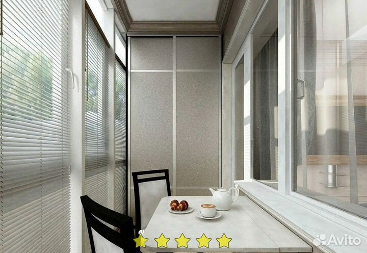 Шкаф на балкон напрямую с фабрики