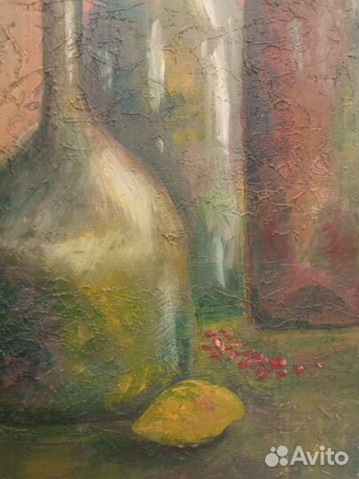 Картина маслом на холсте. Натюрморт