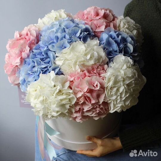 Букет из гортензий