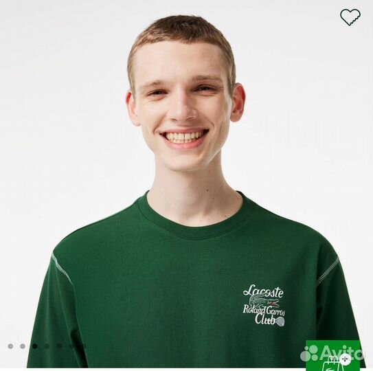 Футболка мужская lacoste