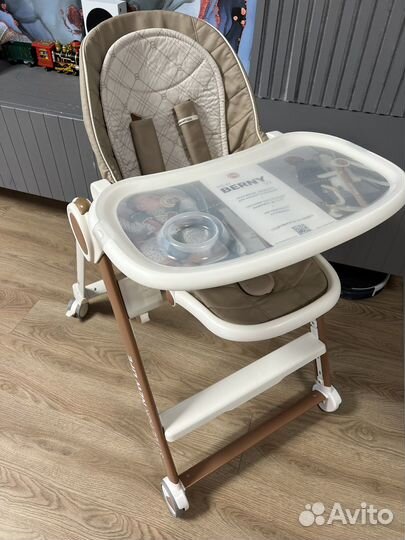 Стульчик для кормления happy baby berny