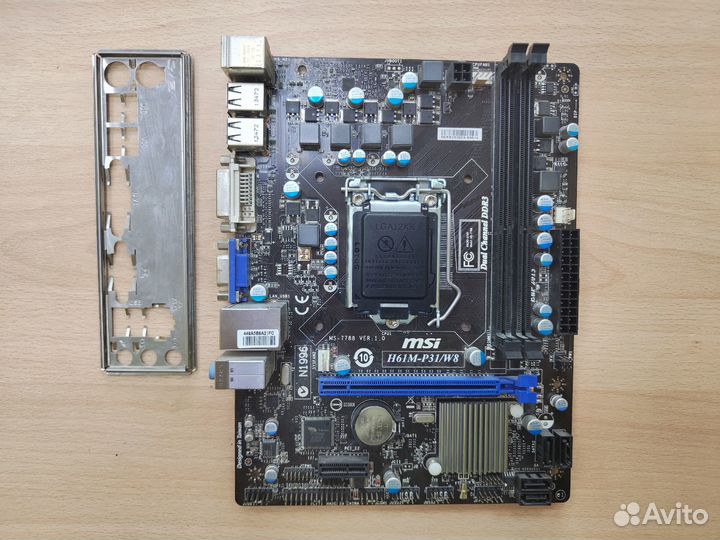 Материнская плата S1155 MSI H61M-P31