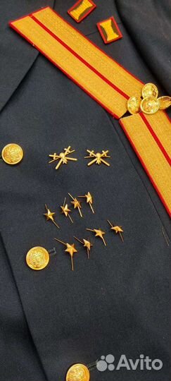 Офицерская парадная форма вс РФ новая синяя