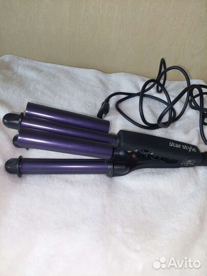 Плойка тройная для волос Dewal Star Style