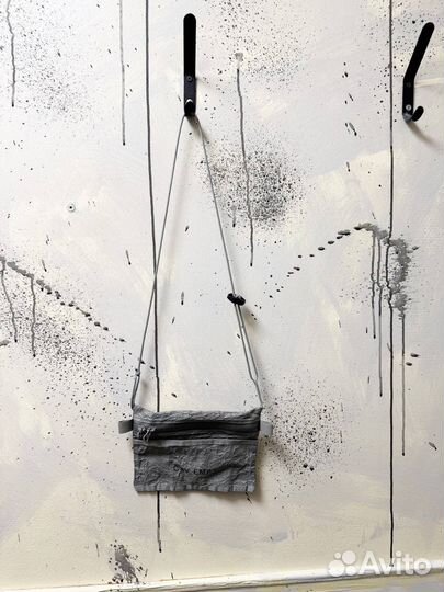 Сумка Cav Empt Grey Logo Nylon Оригинал