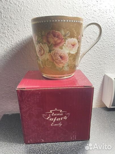 Кружка Английская роза, 0,3 л. Anna Lafarg Emily