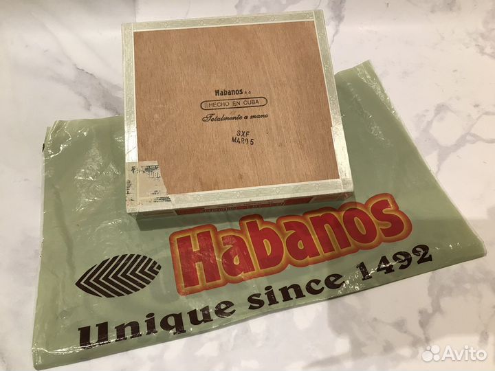 Коробка от кубинских сигар