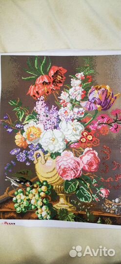 Картина вышитая крестом