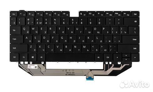 Клавиатура для Huawei matebook X pro черная