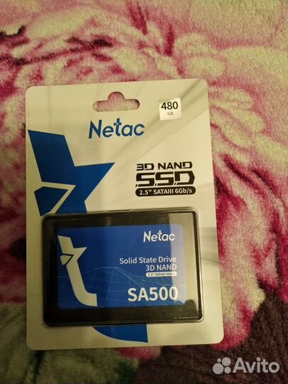 Новый SSD 512GB SATA3 и nvme