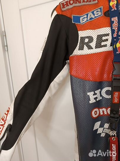 Мотоциклетный комбинезон Alpinestars repsol 48 (м)