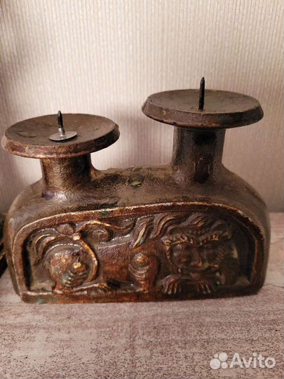 Подсвечник на 2 свечи