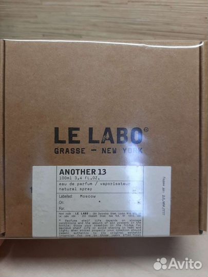 Парфюм Le Labo -Another 13