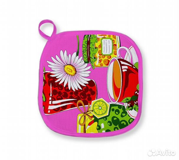 Прихватка Эдем сма Мышки фотопринт 18х18 в ассорти