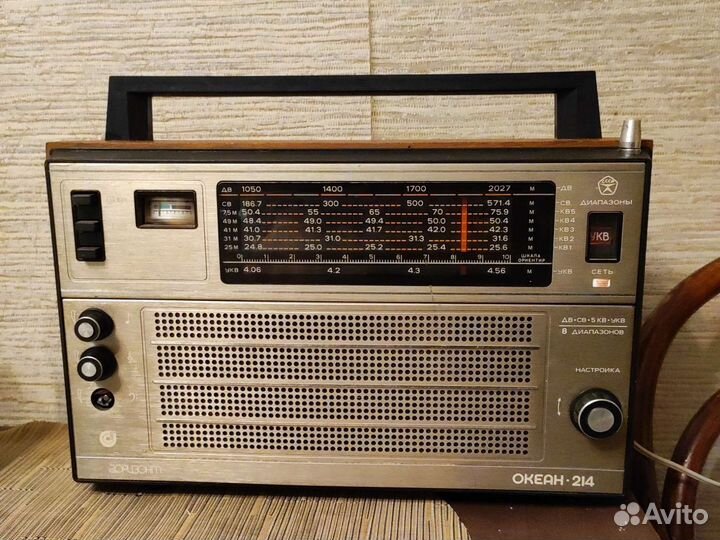 Радиоприёмник Горизонт Океан 214 СССР 80-е