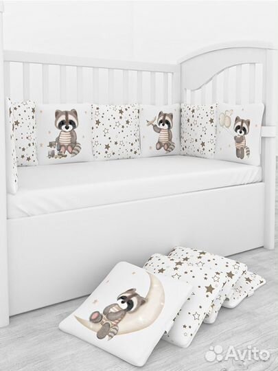 Бортики в детскую кроватку