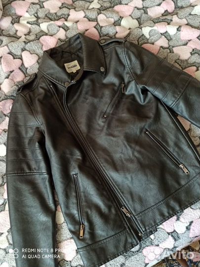 Кожаная куртка подростковая