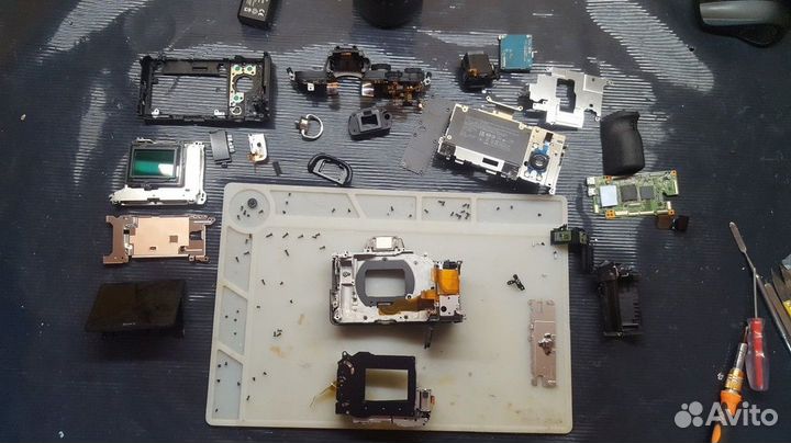 Ремонт фотоаппаратов, объективов, вспышек