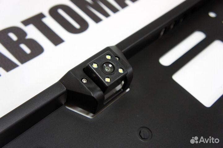 Камера заднего вида в рамке номерного знака