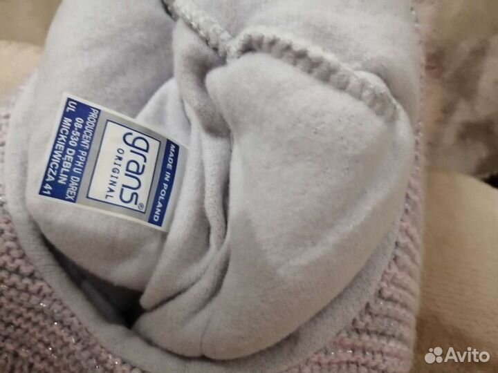 Шапка шлем для девочки новая