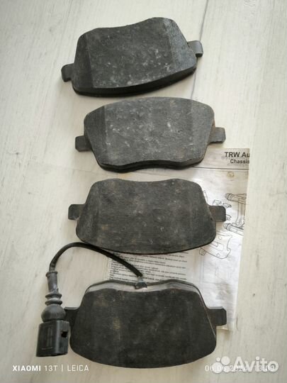 Тормозные колодки Skoda, VW, Seat, TRW gdb 1472