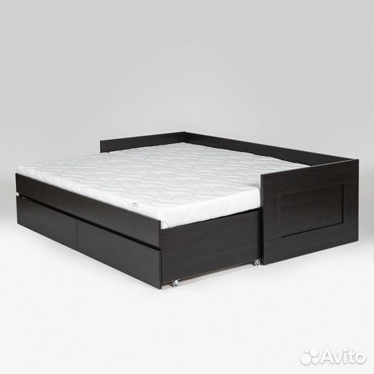 Кровать IKEA Сириус/Бримнэс раздвиж 90х200+Матрас