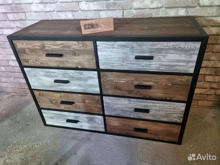 Комод в стиле Лофт loft