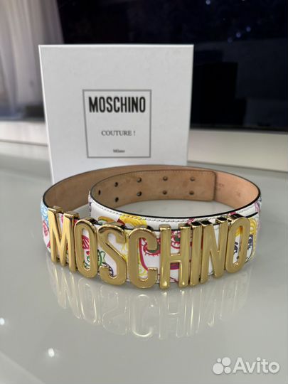 Ремень Moschino оригинал 85 см