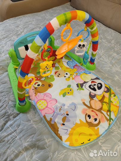 Развивающий коврик, дуга, пианино