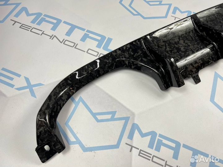 Диффузор bmw f80 f82 f83 сухой кованый карбон