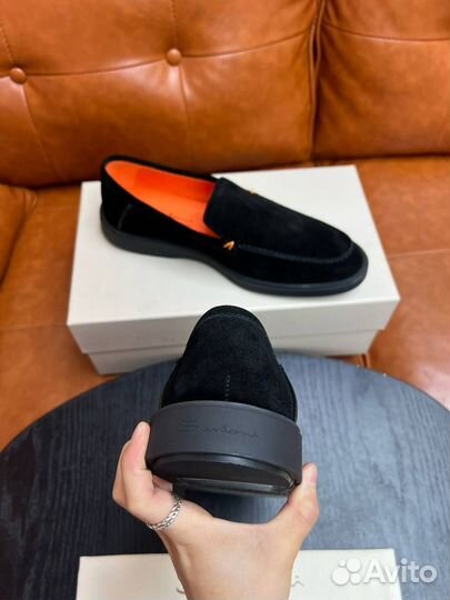 Лоферы мужские santoni