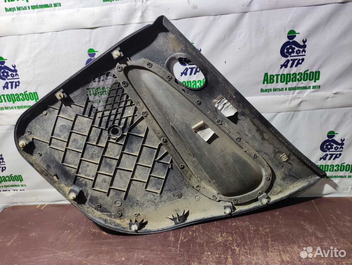 Обшивка двери задней правой Peugeot 206