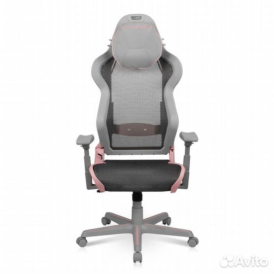 Игровое кресло DXRacer AIR (серо-розовое)