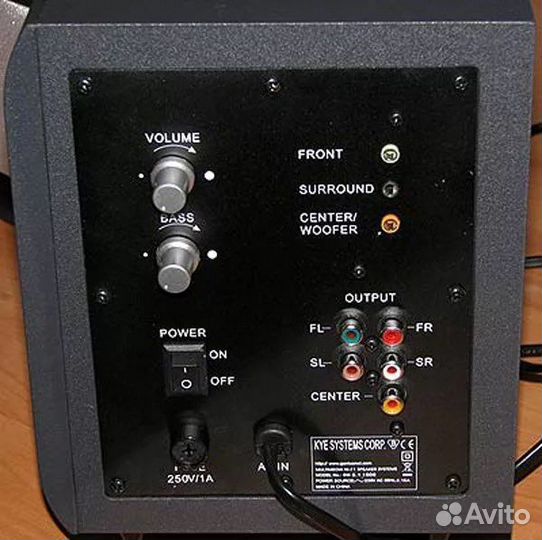 Колонки genius 5.1 SW 1000