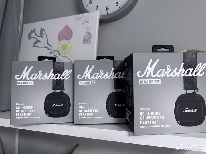 Наушники Marshall major 4+бесплатная доставка