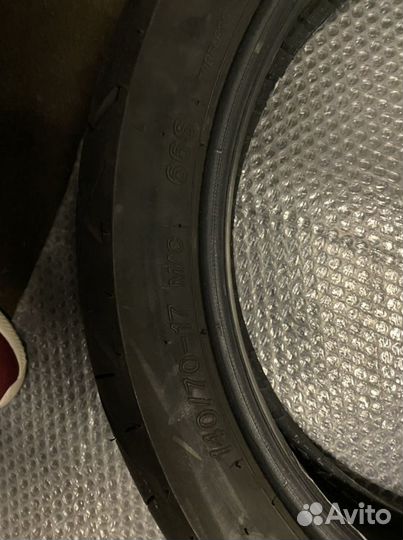 Мото резина IRC (110/70-17), переднее колесо