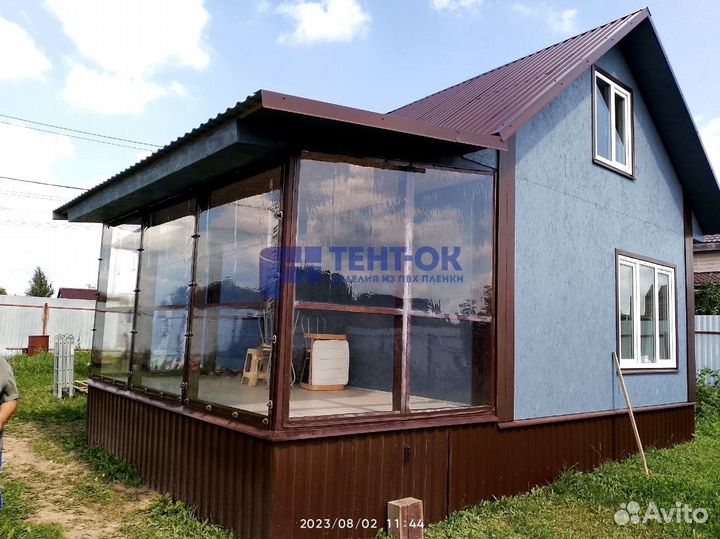 Мягкое стекло для беседок