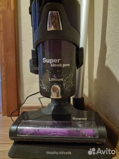 Беспроводной пылесос morphy richards
