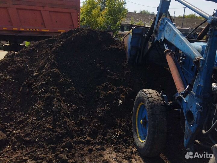 Перегной коровяк сухой чистый