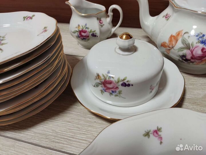 Столовый сервиз Чехословакия новый