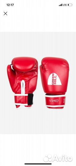 Боксерские перчатки детские Green Hill Hamed 6 oz