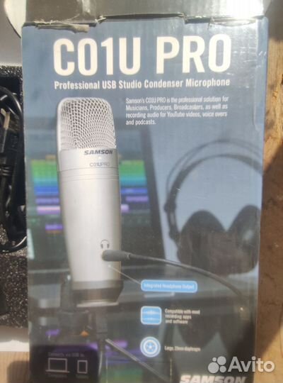 Студийный микрофон samson C01U PRO