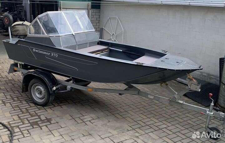 Комплект моторная лодка+мотор+прицеп