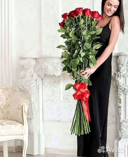 Высокие Розы с Доставкой