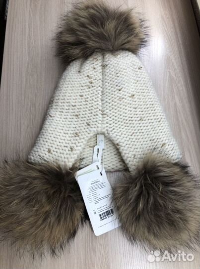 Шапка для девочки зимняя